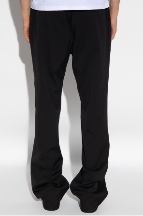 Palm Angels tiered trousers with logo
