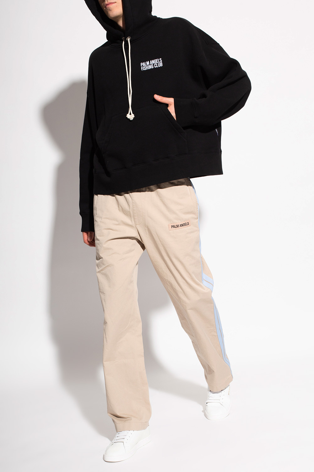 Trousers with logo Palm Angels 