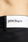 Palm Angels BLACK Pleat-front trousers