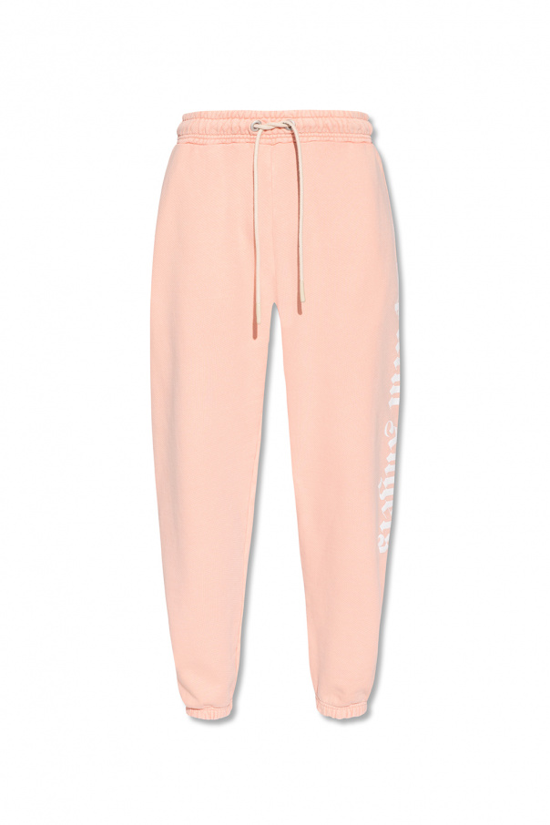 Pink Sweatpants with logo Palm Angels - Vitkac Australia