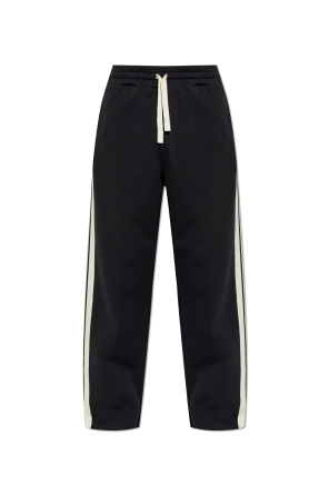Wide-leg sweatpants