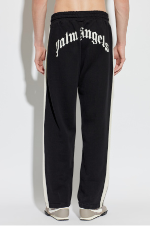 Palm Angels Pantalones de chándal de pierna ancha