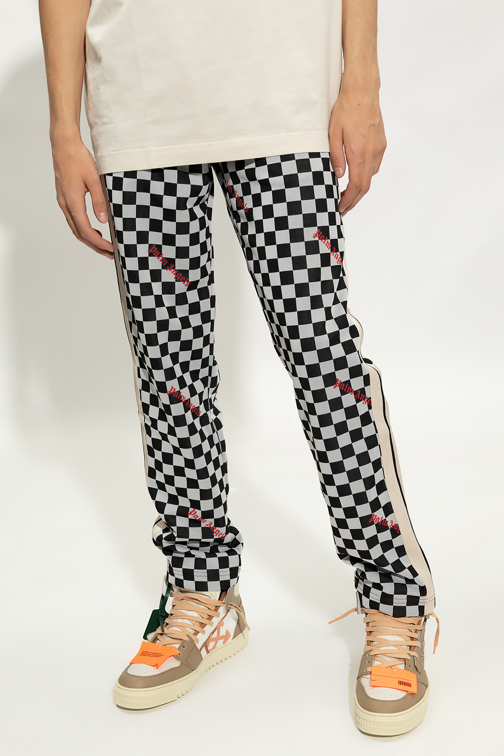 Palm Angels Checked sweatpants