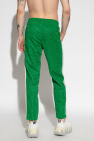 Palm Angels Braun trousers with logo