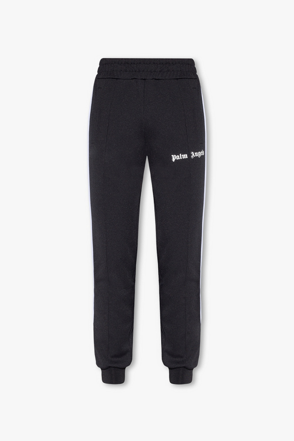 Palm Angels photographic trousers with logo