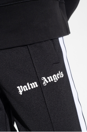 Palm Angels photographic trousers with logo