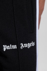 Palm Angels performance logo high waist bike shorts