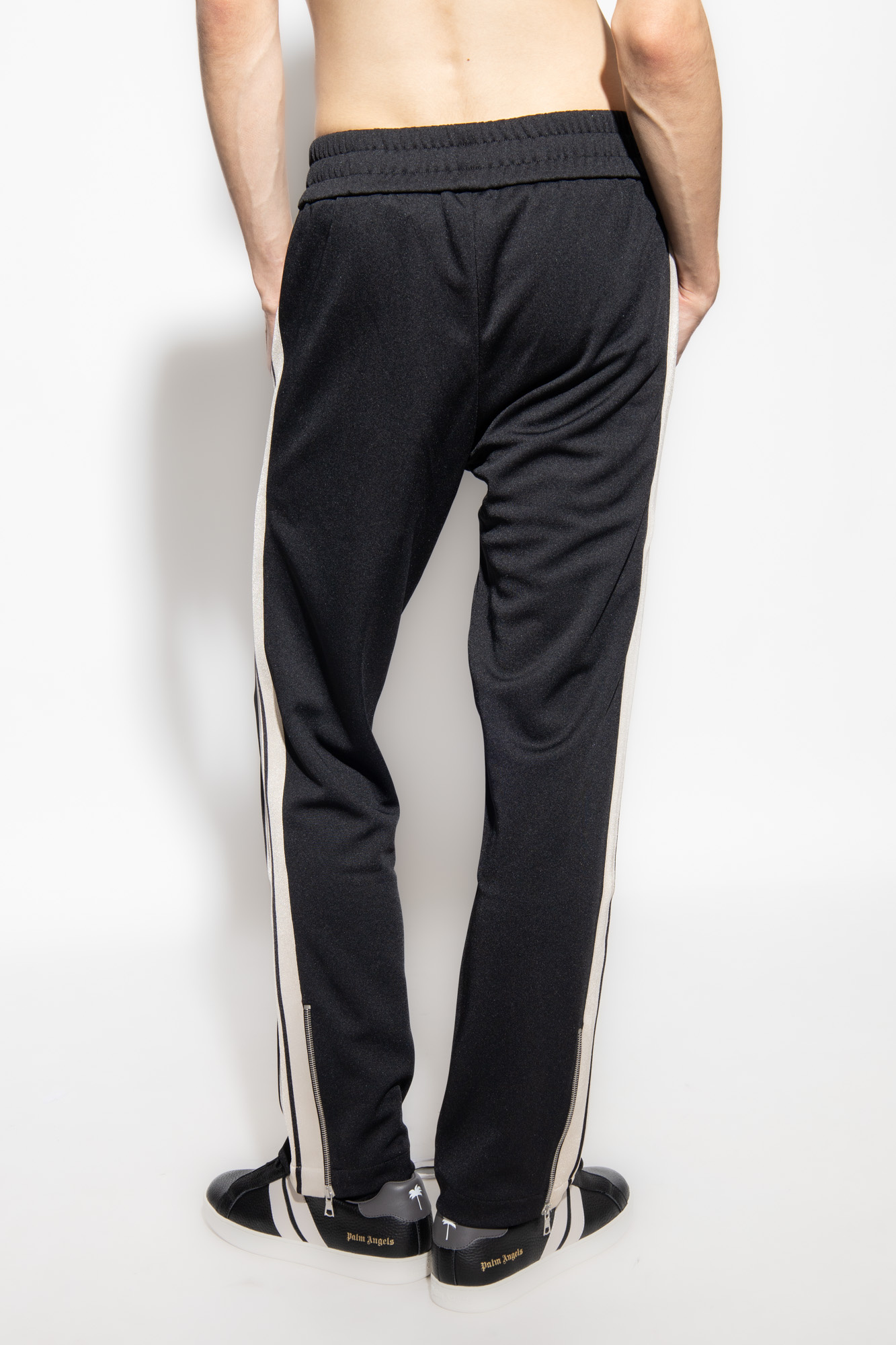 Palm Angels Monogram-embroidered sweatpants