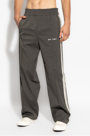 Palm Angels Trousers with embroidered logo