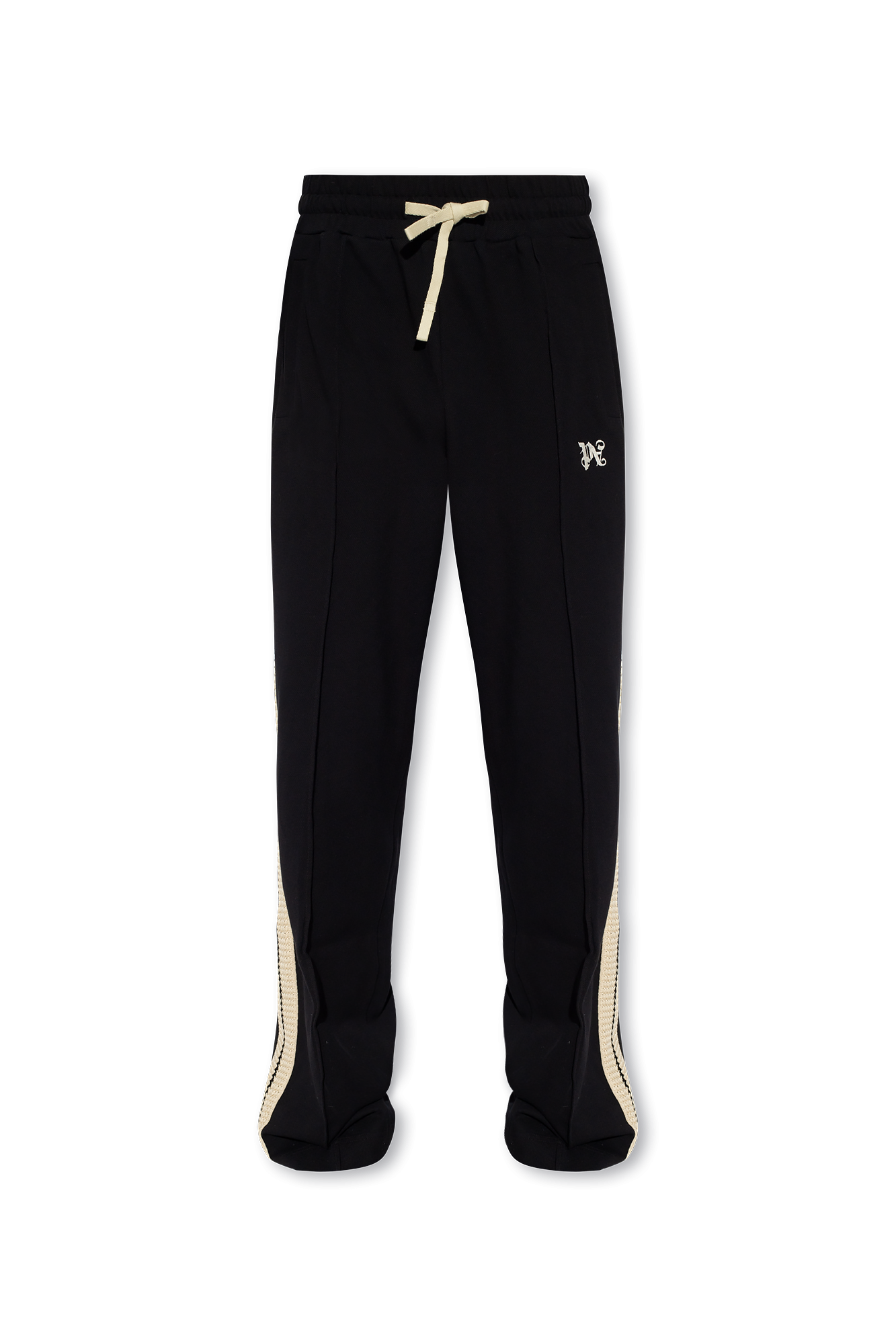 Palm Angels Side-stripe sweatpants