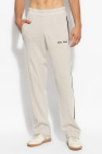 Palm Angels GREY Pants with logo