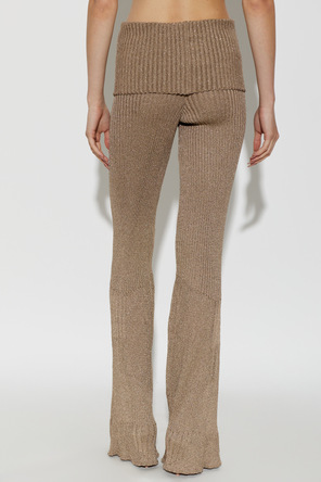 Akep Trousers with Lurex Thread