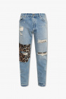 Palm Angels Jeans with patches