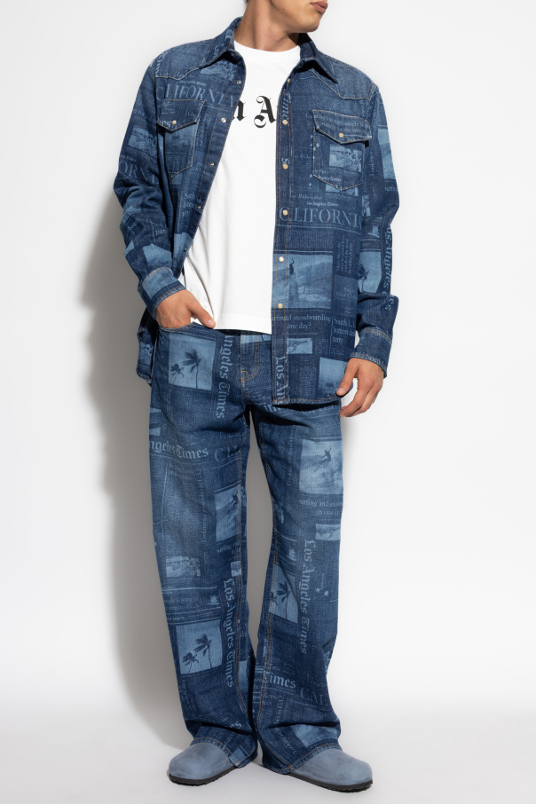 Palm Angels Jeans mit Muster