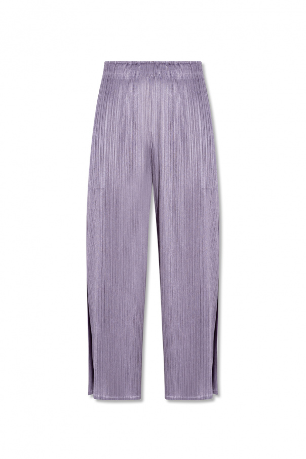 TWINSET side-logo track pants Pleated trousers