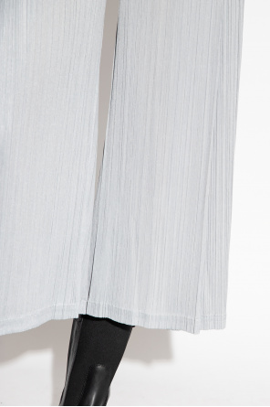 Issey Miyake Pleats Please Pleated creases trousers