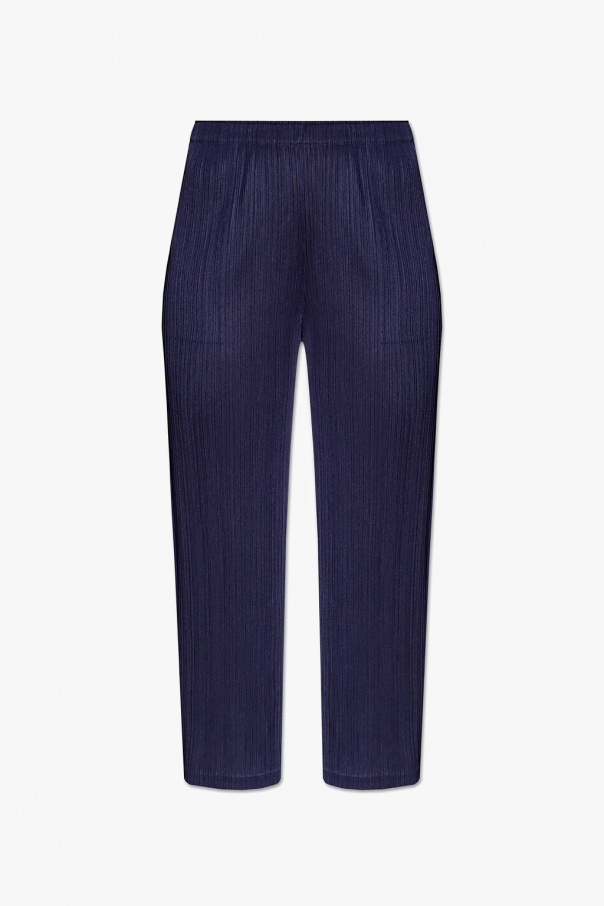 Calça Sarja Calvin Klein Jeans Mom Bolsos Preta Pleated trousers