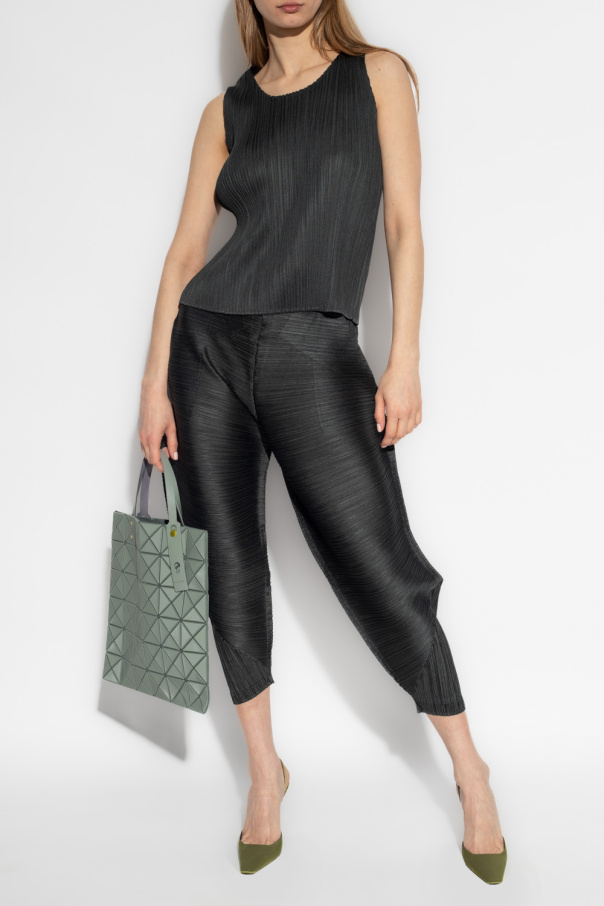 Issey Miyake Pleats Please ‘Tour’ pleated kate trousers
