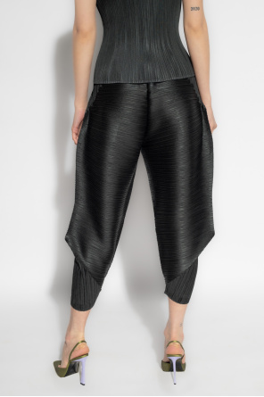 Issey Miyake Pleats Please ‘Tour’ pleated kate trousers