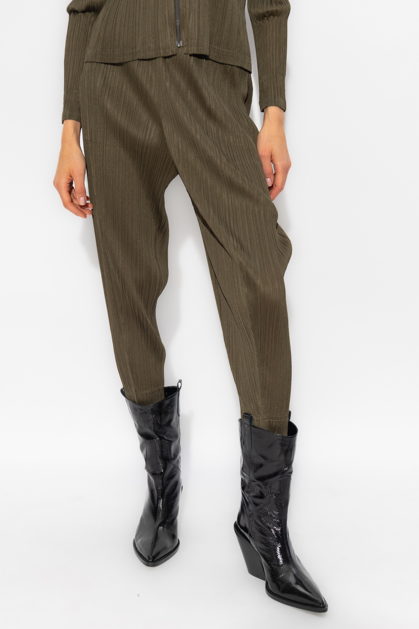 Issey Miyake Pleats Please Pleated trousers