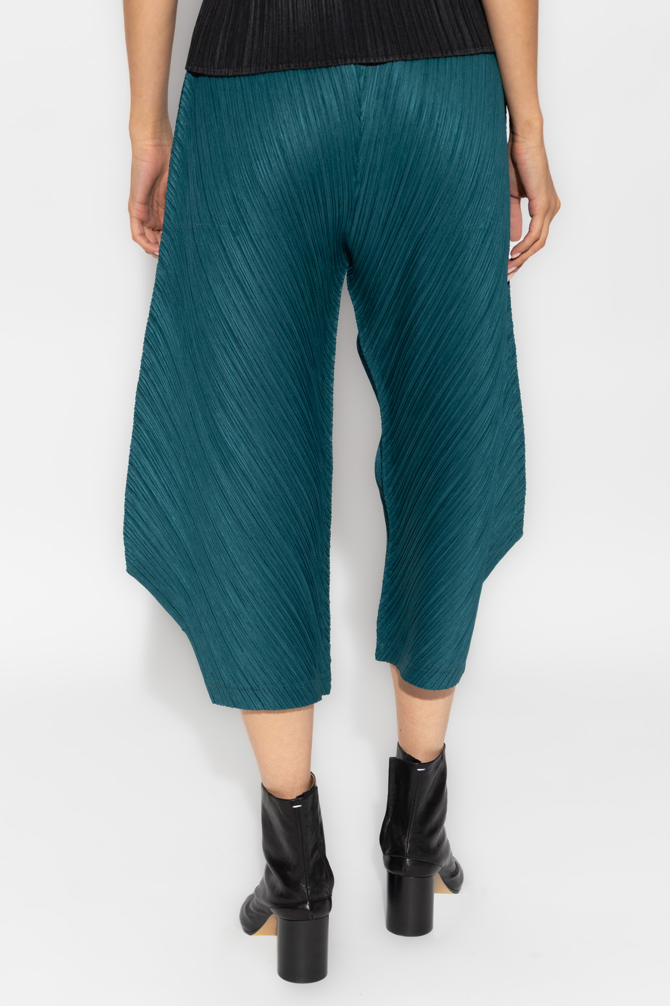 Pleats Please Issey Miyake Pleated finish trousers