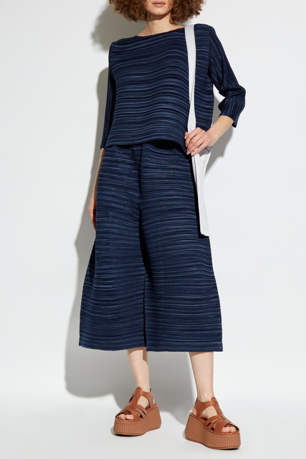Pleats Please Issey Miyake Pleated trousers by Pleats Please Issey Miyake