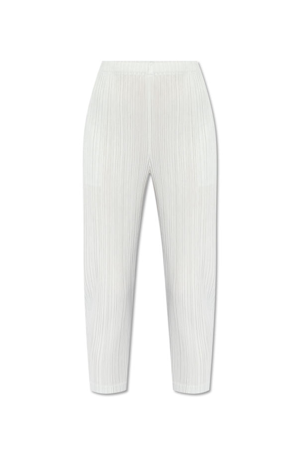 Jean Slim Taille Hautef Blanc Xs Pleated trousers