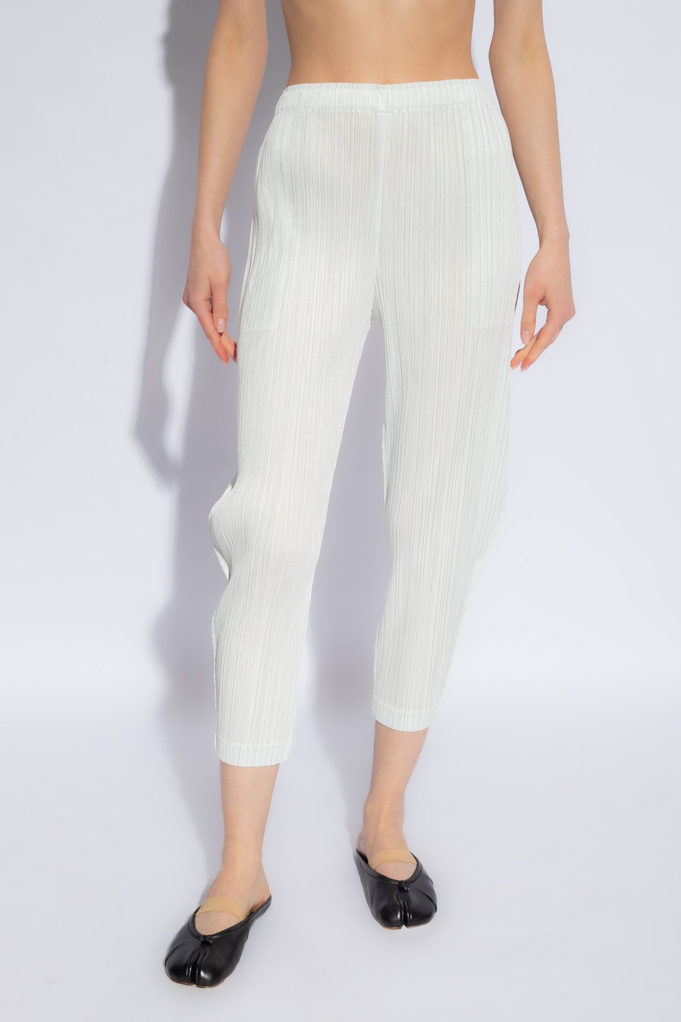 Pleats Please Issey Miyake Pleated trousers