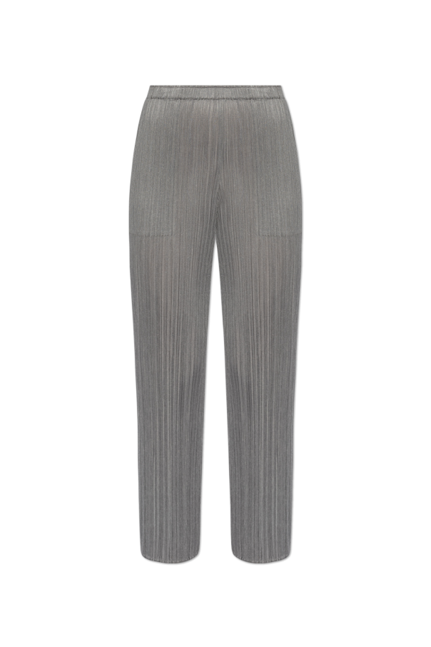 Pleats Please Issey Miyake Pleated Trousers