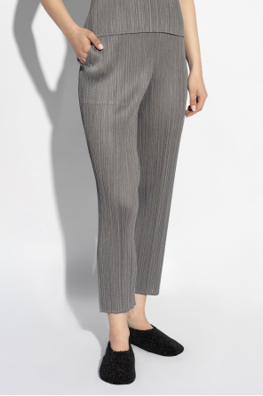 Pleats Please Issey Miyake Pleated Trousers