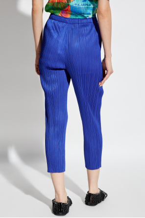 Pleats Please Issey Miyake Pleated Trousers