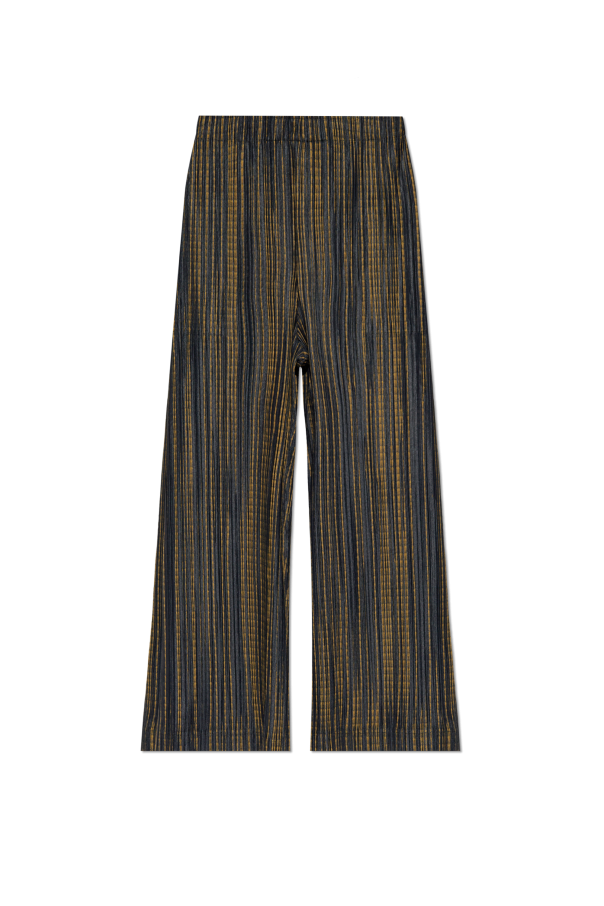 Pleats Please Issey Miyake Pleated trousers