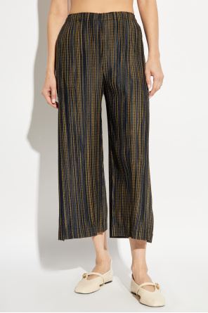 Pleats Please Issey Miyake Pleated trousers