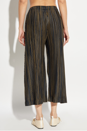 Pleats Please Issey Miyake Pleated trousers