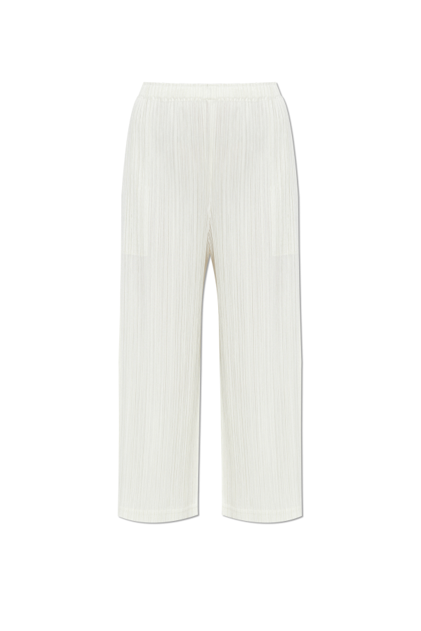 Pleats Please Issey Miyake Pleated Trousers