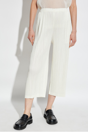 Pleats Please Issey Miyake Pleated Trousers