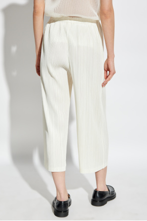 Pleats Please Issey Miyake Pleated Trousers