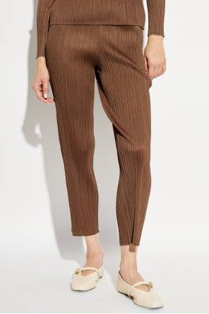 Pleats Please Issey Miyake Pleated Trousers