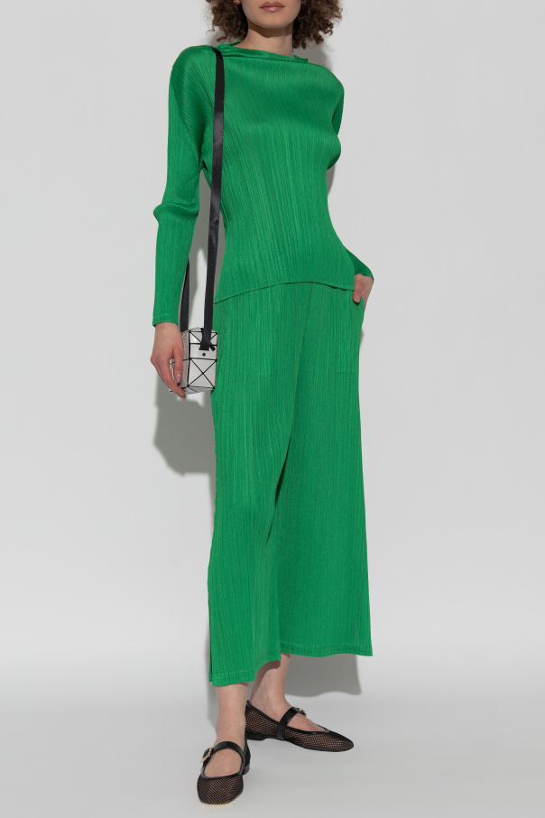 Pleats Please Issey Miyake Pantalones plisados