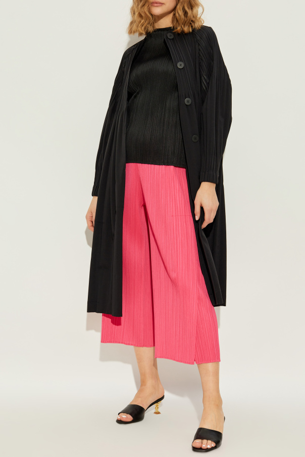 Pleats Please Issey Miyake Pleated trousers