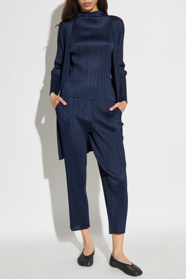 Pleats Please Issey Miyake Pleated trousers