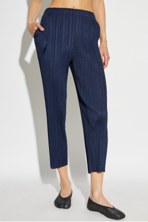 Pleats Please Issey Miyake Pleated trousers