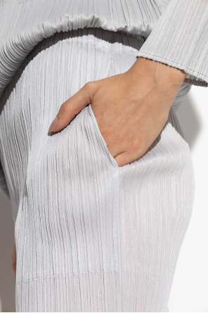 Pleats Please Issey Miyake Pleated trousers