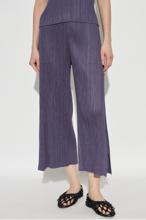 Pleats Please Issey Miyake Pleated trousers