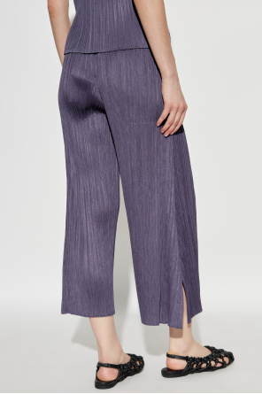 Pleats Please Issey Miyake Pleated trousers