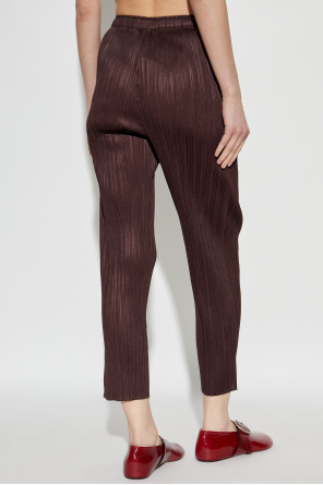 Pleats Please Issey Miyake Plissierte Hose