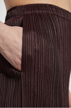 Pleats Please Issey Miyake Plissierte Hose