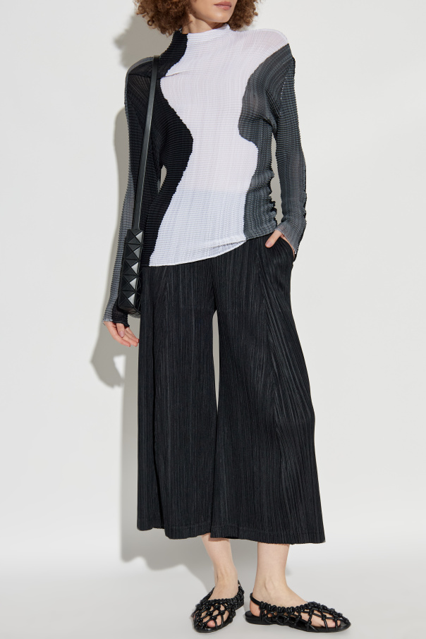 Pleats Please Issey Miyake Pleated trousers
