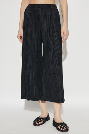 Pleats Please Issey Miyake Pleated trousers