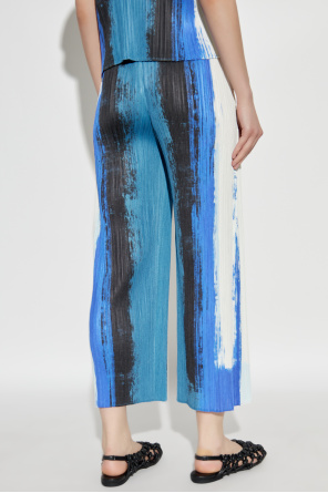 Pleats Please Issey Miyake Plissierte Hose